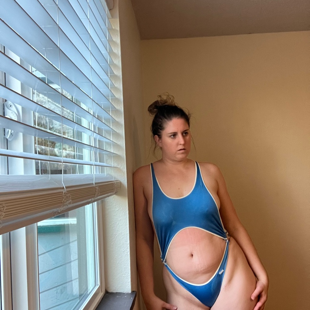 Triangl Swimwear Blue One Piece